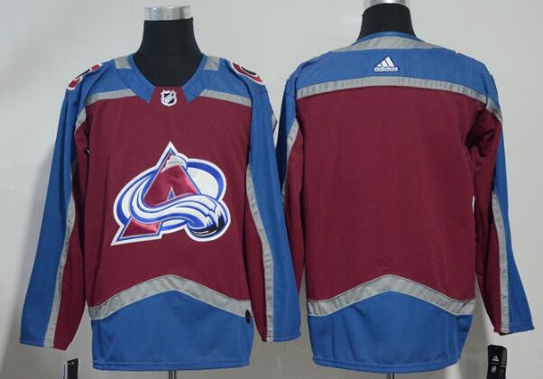 2018 Adidas Colorado Avalanche Men Blank Hockey Jersey