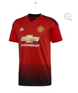 Men's adidas Fred Red Manchester United 2018/19 Home Blank Jersey