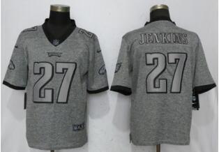 Nike Philadelphia Eagles #27 Malcolm Jenkins Gray Gridiron Gray Vapor Untouchable Limited Jersey