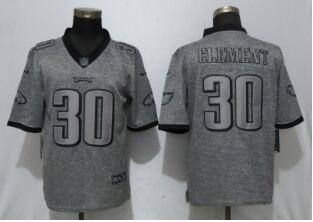 Nike Philadelphia Eagles #30 Corey Clement Gray Gridiron Gray Vapor Untouchable Limited Jersey