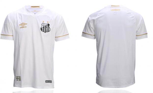 Umbro Santos 18-19 Home & Away Soccer Jersey Blank