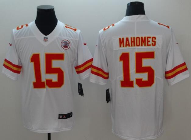 Men's Kansas City Chiefs 15 Patrick Mahomes II  Football Jersey