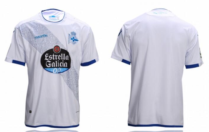 2018-19 Men Deportivo La Coruna Lotto Away Football Shirt