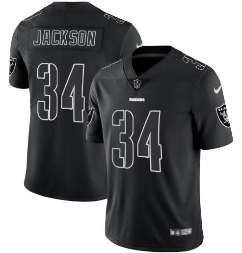 Mens Oakland Raiders Bo Jackson Nike Black