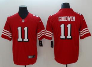 Nike San Francisco 49ers #11 Marquise Goodwin Red 2018 Vapor Untouchable Limited Jersey