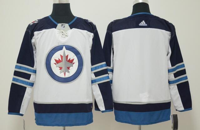 Adidas NHL Winnipeg Jets Blank White Hockey Jersey