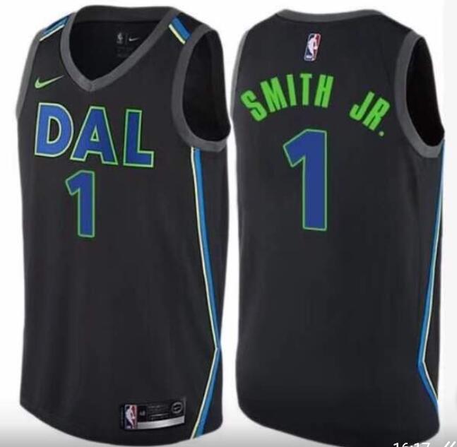 Men's Dallas Mavericks Dennis Smith Jr. Nike Blue Swingman Jersey