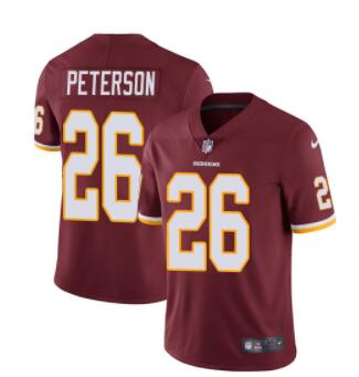 Nike Washington Redskins #26 Adrian Peterson Burgundy Red Team Color Men's Stitched NFL Vapor Untouchable Limited Jersey