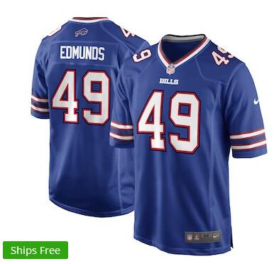 Tremaine Edmunds Buffalo Bills NFL Pro Line Men's Player Jersey – Royal