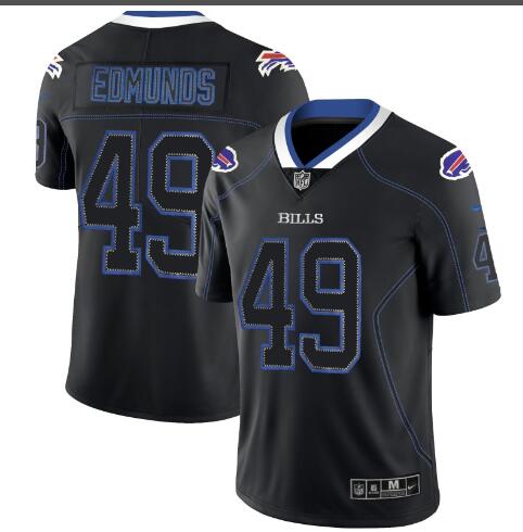 Nike 2018 Fashion Impact Buffalo Bills Tremaine Edmunds 49# Rush Limited Jersey