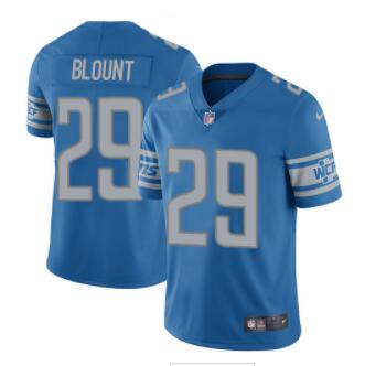 Men's NFL Detroit Lions #29 LeGarrette Blount Blue Vapor Untouchabl Limited Nike Jersey