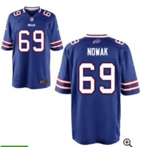 Men Nike Buffalo Bills 69#  Nowak Jersey