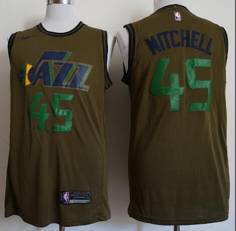 new Men's #45 Donovan Mitchell jersey