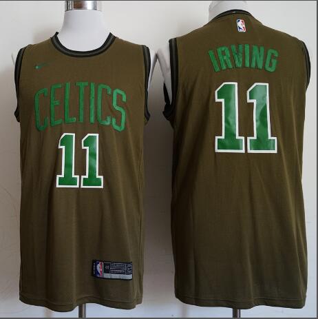 Men's Boston Celtics #11 Kyrie Irving Men Jersey