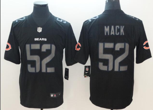 Nike Bears #52 Khalil Mack  Men Football Jersey
