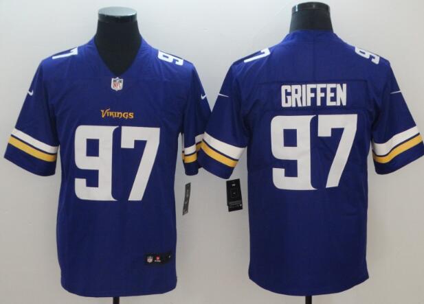 Nike Minnesota Vikings 97 Griffen  Purple NFL Jerseys