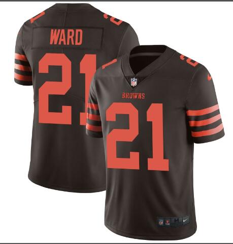 2018-19 New Men's Cleveland Browns Denzel Ward 21# JERSEY