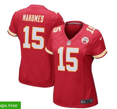 Women's Kansas City Chiefs Patrick Mahomes Nike Red Game Jersey