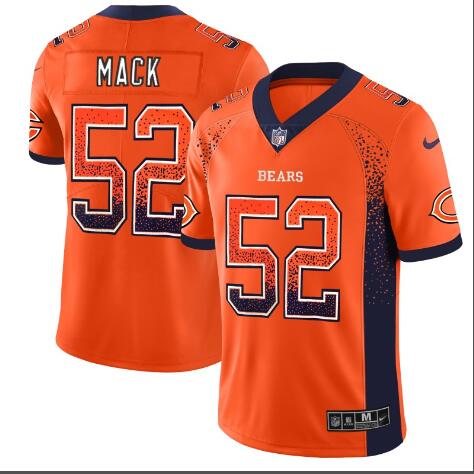 Fashion Men Nike Bears 52 Khalil Mack  Jersey