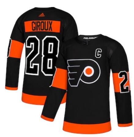 Men's Philadelphia Flyers Claude Giroux adidas Black  Jersey