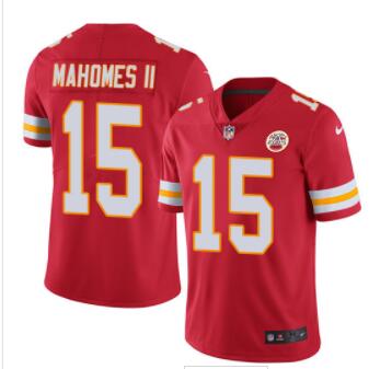 Nike Kansas City Chiefs #15 Patrick Mahomes II Red Team Color Men's Stitched NFL Vapor Untouchable Limited Jersey