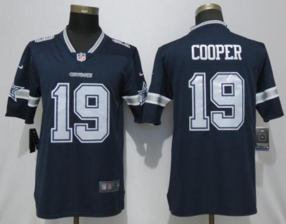 Men Blue Dallas Cowboys 19 Amari Cooper jersey