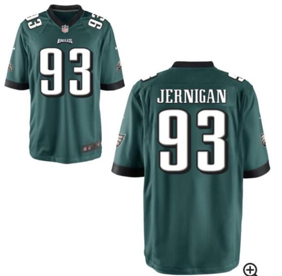 Men Nike Philadelphia Eagles 93 Timmy Jernigan Football Jersey