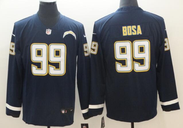 Nike San Diego Chargers #99 Joey Bosa Navy Blue Team Color Men's Stitched NFL Long Sleeves Jersey