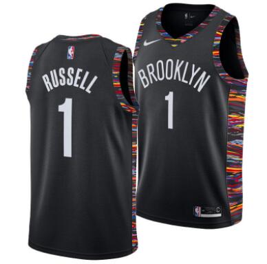 Brooklyn Nets D'Angelo Russell Nike 2018 NBA Men's City Swingman Jersey