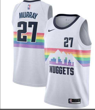 Denver Nuggets #27 Jamal Murray NEW 2018/19 City Edition Swingman Jersey