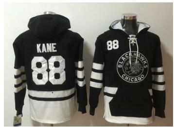 Adidas Chicago Blackhawks #88 Patrick Kane Black 2019 Hoodie