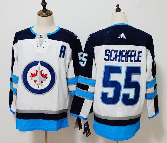 Men's Winnipeg Jets #29 Patrik Laine White Hockey Jersey