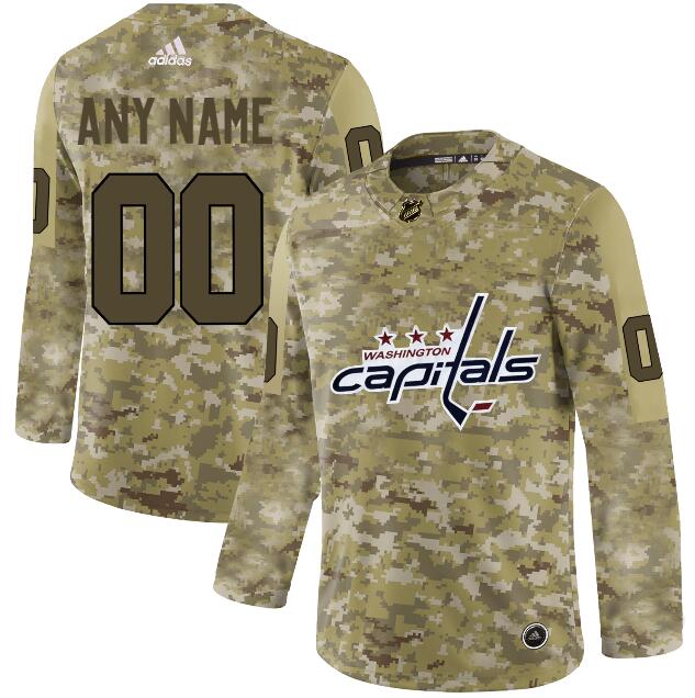 Men Adidas Washington Capitals Camouflage Hockey Jersey