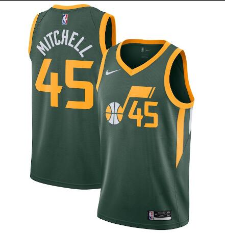 New Nike Men 45 Donovan Mitchell  Earned Edition Jersey