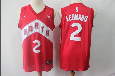 Men New Nike Toronto Raptors 2 Kawhi Leonard Basketball Jersey Earned Edition