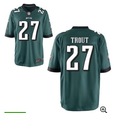 Men Mike Trout Eagles Jersey