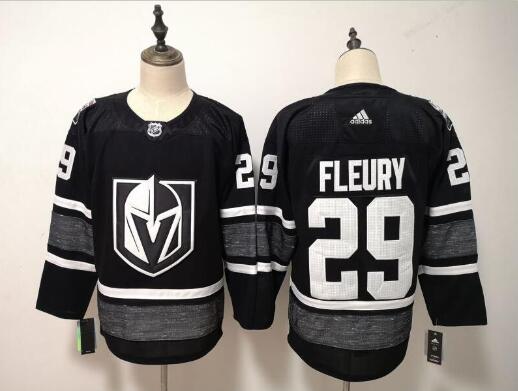 Adidas Golden Knights #29 Marc-Andre Fleury Black 2019 NHL All-Star Game Parley Player Jersey