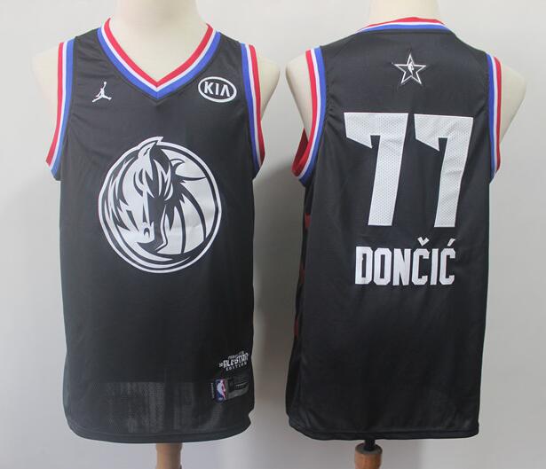 Nike Men's Dallas Mavericks #77 Luka Doncic 2019 All Star NBA Jersey