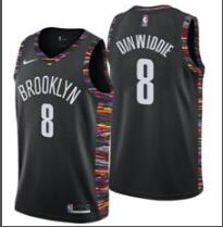 NBA Men's Brooklyn Nets Spencer Dinwiddie  2018-19 New Season City Edition Jersey