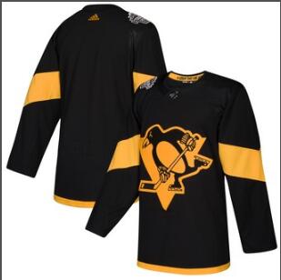 Men's Pittsburgh Penguins  Blank 2019 NHL Stadium Series Breakaway Player Jersey