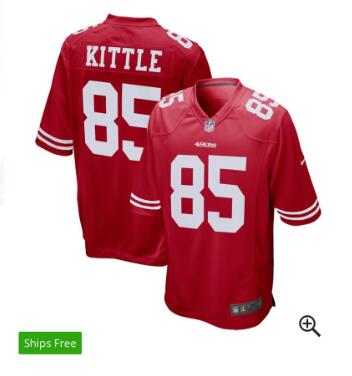 Men's San Francisco 49ers George Kittle Football Jersey