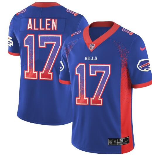 Fashion Men  Buffalo Bills Josh Allen Nike Stitched Football Jersey