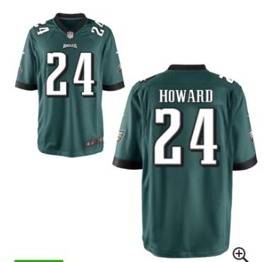 Men Jordan Howard Eagles jersey