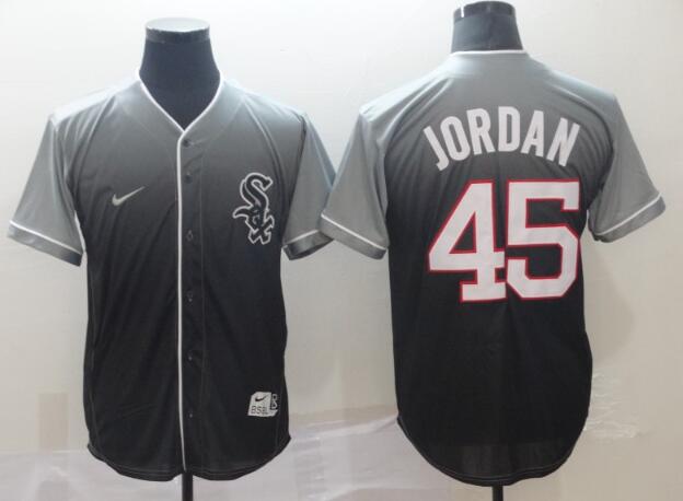 Fashion Men's Chicago White Sox 45 Michael Jordan jersey