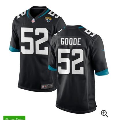 Jaguars Najee Goode Jersey Custom