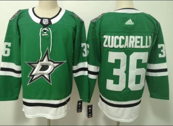 Adidas Men's Dallas Stars Mats Zuccarello 36# Hockey Jersey