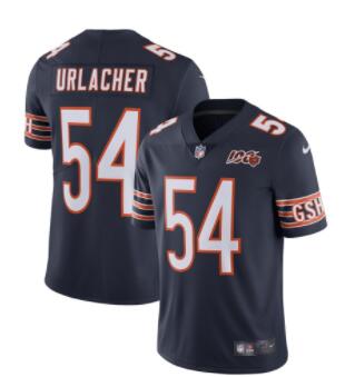 Nike Bears 54 Brian Urlacher Navy 100th Anniversary Retired Vapor Untouchable Limited Jersey