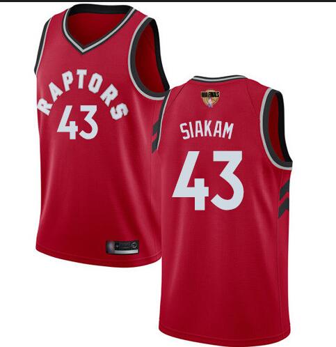 Pascal Siakam 43 Toronto Raptors Fanatics Branded 2019 NBA Finals  Jersey Red