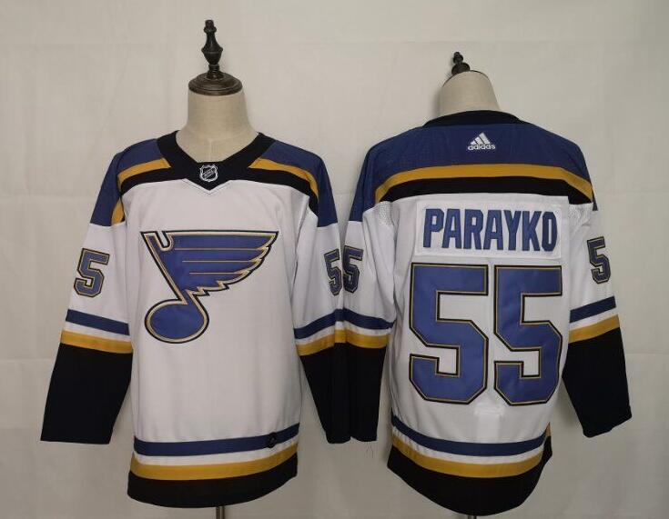 Men's St. Louis Blues Colton Parayko adidas  White Jersey