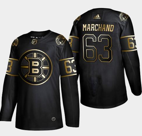 Men's Boston Bruins Brad Marchand 63 Hockey Jersey